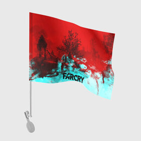 Флаг для автомобиля с принтом FARCRY в Белгороде, 100% полиэстер | Размер: 30*21 см | far cry | far cry 5 | far cry new dawn | far cry primal | farcry | fc 5 | fc5 | game | new dawn | primal | игры | постапокалипсис | фар край | фар край 5