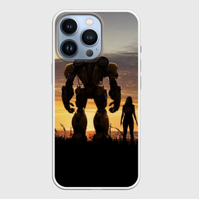 Чехол для iPhone 13 Pro с принтом Бамблби и Чарли на закате в Белгороде,  |  | bumblebee | kefer | volkswagen | автобот | трансформатор | трансформаторы | шершень | шмель