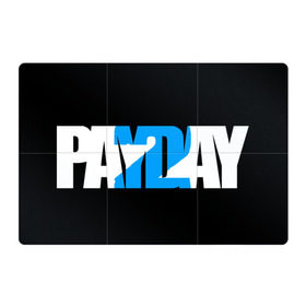 Магнитный плакат 3Х2 с принтом PAYDAY 2 в Белгороде, Полимерный материал с магнитным слоем | 6 деталей размером 9*9 см | Тематика изображения на принте: 