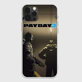 Чехол для iPhone 12 Pro Max с принтом Payday 2 в Белгороде, Силикон |  | Тематика изображения на принте: 2 | payday | беглец | бот | ограбления | пейдей | призрак | симулятор | техник | штурмовик | шутер