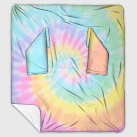 Плед с рукавами с принтом Pastel Tie Dye в Белгороде, 100% полиэстер | Закругленные углы, все края обработаны. Ткань не мнется и не растягивается. Размер 170*145 | tie dye | абстракция | краска | хиппи