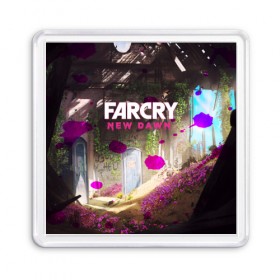 Магнит 55*55 с принтом FARCRY NEW DAWN в Белгороде, Пластик | Размер: 65*65 мм; Размер печати: 55*55 мм | 