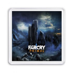 Магнит 55*55 с принтом FarCry primal в Белгороде, Пластик | Размер: 65*65 мм; Размер печати: 55*55 мм | 