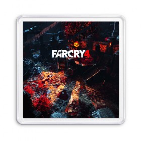 Магнит 55*55 с принтом FARCRY4 в Белгороде, Пластик | Размер: 65*65 мм; Размер печати: 55*55 мм | 