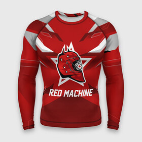 Мужской рашгард 3D с принтом Red machine в Белгороде,  |  | hockey | national | red machine | russia | team | красная машина | россия | сборная | хоккей | хоккейная