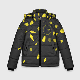Зимняя куртка для мальчиков 3D с принтом Twenty One Pilots - Trench в Белгороде, ткань верха — 100% полиэстер; подклад — 100% полиэстер, утеплитель — 100% полиэстер | длина ниже бедра, удлиненная спинка, воротник стойка и отстегивающийся капюшон. Есть боковые карманы с листочкой на кнопках, утяжки по низу изделия и внутренний карман на молнии. 

Предусмотрены светоотражающий принт на спинке, радужный светоотражающий элемент на пуллере молнии и на резинке для утяжки | band | best | blurry | face | indie | logo | music | one | pilots | pop | regional | rock | symbol | top | trench | twenty | vessel | группа | инди | лого | логотип | музыка | пилоты | поп | рок | символ | топ | тренч