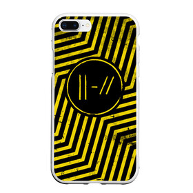 Чехол для iPhone 7Plus/8 Plus матовый с принтом Twenty One Pilots - Trench в Белгороде, Силикон | Область печати: задняя сторона чехла, без боковых панелей | band | best | blurry | face | indie | logo | music | one | pilots | pop | regional | rock | symbol | top | trench | twenty | vessel | группа | инди | лого | логотип | музыка | пилоты | поп | рок | символ | топ | тренч