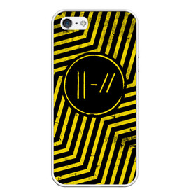 Чехол для iPhone 5/5S матовый с принтом Twenty One Pilots - Trench в Белгороде, Силикон | Область печати: задняя сторона чехла, без боковых панелей | band | best | blurry | face | indie | logo | music | one | pilots | pop | regional | rock | symbol | top | trench | twenty | vessel | группа | инди | лого | логотип | музыка | пилоты | поп | рок | символ | топ | тренч