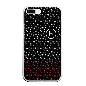 Чехол для iPhone 7Plus/8 Plus матовый с принтом Twenty One Pilots - Blurryface в Белгороде, Силикон | Область печати: задняя сторона чехла, без боковых панелей | band | best | blurry | face | indie | logo | music | one | pilots | pop | regional | rock | symbol | top | trench | twenty | vessel | группа | инди | лого | логотип | музыка | пилоты | поп | рок | символ | топ | тренч