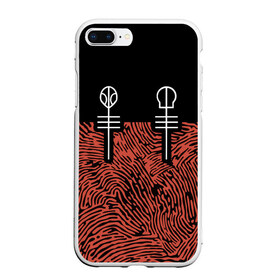 Чехол для iPhone 7Plus/8 Plus матовый с принтом Twenty One Pilots - Blurryface в Белгороде, Силикон | Область печати: задняя сторона чехла, без боковых панелей | band | best | blurry | face | indie | logo | music | one | pilots | pop | regional | rock | symbol | top | trench | twenty | vessel | группа | инди | лого | логотип | музыка | пилоты | поп | рок | символ | топ | тренч