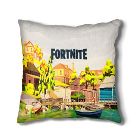 Подушка 3D с принтом FORTNITE в Белгороде, наволочка – 100% полиэстер, наполнитель – холлофайбер (легкий наполнитель, не вызывает аллергию). | состоит из подушки и наволочки. Наволочка на молнии, легко снимается для стирки | battle royale | fortnite | fortnite battle royale | futuresynth | game | outrun | retrowave | synth | synthwave | игры | ретровейв | синтвейв | фортнайт