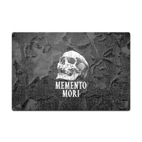 Пазл магнитный 126 элементов с принтом Memento mori в Белгороде, полимерный материал с магнитным слоем | 126 деталей, размер изделия —  180*270 мм | black | death | life | memento mori | skeleton | skull | жизнь | скелет | череп | черный