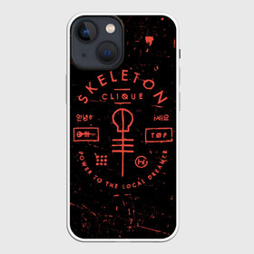 Чехол для iPhone 13 mini с принтом TOP   Skeleton Clique в Белгороде,  |  | band | best | blurry | face | indie | logo | music | one | pilots | pop | regional | rock | symbol | top | trench | twenty | vessel | группа | инди | лого | логотип | музыка | пилоты | поп | рок | символ | топ | тренч