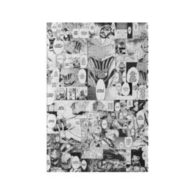 Обложка для паспорта матовая кожа с принтом Goblin Slayer Manga в Белгороде, натуральная матовая кожа | размер 19,3 х 13,7 см; прозрачные пластиковые крепления | goblin slayer | knight | рыцарь