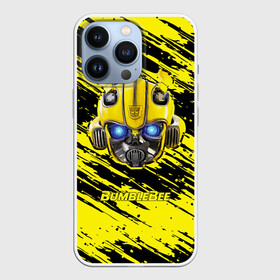 Чехол для iPhone 13 Pro с принтом Bumblebee в Белгороде,  |  | transformers | автоботы | бамблби | кибертрон | мегатрон | оптимус | прайм | робот | трансформеры