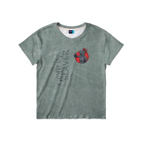Детская футболка 3D с принтом Убийца Гоблинов в Белгороде, 100% гипоаллергенный полиэфир | прямой крой, круглый вырез горловины, длина до линии бедер, чуть спущенное плечо, ткань немного тянется | 