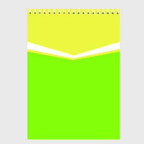 Скетчбук с принтом Угол зеленый в Белгороде, 100% бумага
 | 48 листов, плотность листов — 100 г/м2, плотность картонной обложки — 250 г/м2. Листы скреплены сверху удобной пружинной спиралью | Тематика изображения на принте: кислотные костюмы | кислотные цвета | неон | флуоресцентные принты