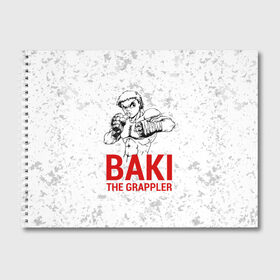 Альбом для рисования с принтом Baki the Grappler Боец Баки в Белгороде, 100% бумага
 | матовая бумага, плотность 200 мг. | ahegao | anime | baki | fighter | grappler | manga | the | аниме | анимешники | анимешнику | ахегао | баки | боевые | боец | бойцы | доппо | драки | искусства | манга | мульт | мультик | сериал | хамма | юдзиро