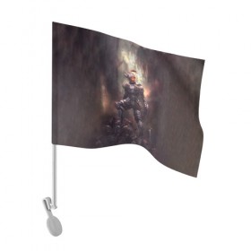Флаг для автомобиля с принтом Goblin Slayer в Белгороде, 100% полиэстер | Размер: 30*21 см | dark | fantasy | goblin | manga | onna | priest | priestess | shinkan | slayer | аниме | гоблинов | жрица | манга | онна | ранобэ | синкан | сэйнэн | тёмное | фэнтези