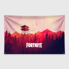 Флаг-баннер с принтом FORTNITE в Белгороде, 100% полиэстер | размер 67 х 109 см, плотность ткани — 95 г/м2; по краям флага есть четыре люверса для крепления | battle royale | fortnite | fortnite battle royale | futuresynth | game | outrun | retrowave | synth | synthwave | игры | ретровейв | синтвейв | фортнайт