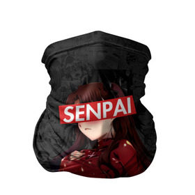 Бандана-труба 3D с принтом Anime (Senpai 1) в Белгороде, 100% полиэстер, ткань с особыми свойствами — Activecool | плотность 150‒180 г/м2; хорошо тянется, но сохраняет форму | ahegao | anime | manga | sempai | senpai | аниме | ахегао | манга | семпай | сенпай