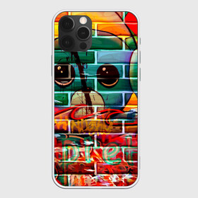 Чехол для iPhone 12 Pro Max с принтом Милый Зверёк Граффити в Белгороде, Силикон |  | grafity | paint | street art | urban | город | граффити | искусство | кирпичи | краски | рисунки | стена | улицы | уличное искусство