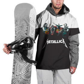 Накидка на куртку 3D с принтом Metallica в Белгороде, 100% полиэстер |  | Тематика изображения на принте: metallica | барабаны | гитары | дэйвмастейн | метал | металисты | металлика | неформалы | рок | рокеры