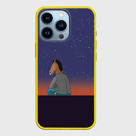 Чехол для iPhone 13 Pro с принтом Конь Бо Джек в Белгороде,  |  | конь бо джек | мультфильм | ночь