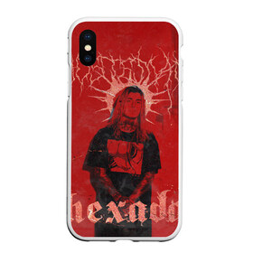 Чехол для iPhone XS Max матовый с принтом Ghostemane Hexada в Белгороде, Силикон | Область печати: задняя сторона чехла, без боковых панелей | ghostemane | ghostemane mercury | ghostemane nihi | trash gang | гостмейн