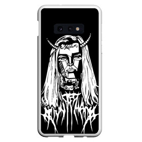 Чехол для Samsung S10E с принтом Ghostemane devil в Белгороде, Силикон | Область печати: задняя сторона чехла, без боковых панелей | ghostemane | ghostemane mercury | ghostemane nihi | trash gang | гостмейн