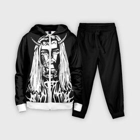 Детский костюм 3D с принтом Ghostemane devil в Белгороде,  |  | ghostemane | ghostemane mercury | ghostemane nihi | trash gang | гостмейн