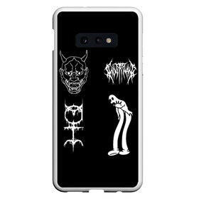 Чехол для Samsung S10E с принтом Ghostemane Mercury sign в Белгороде, Силикон | Область печати: задняя сторона чехла, без боковых панелей | ghostemane | ghostemane mercury | ghostemane nihi | trash gang | гостмейн