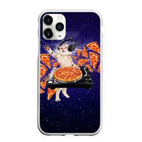 Чехол для iPhone 11 Pro Max матовый с принтом Пицца - Кот в Белгороде, Силикон |  | cat | galaxy | lightning | pizza | грозовой кошак | диджей | космос | кот | котики | котэ | кошак | метеориты | молния | пицца | прикол | приколы с котами | прикольная