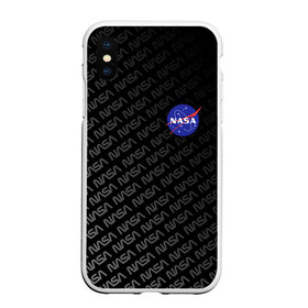 Чехол для iPhone XS Max матовый с принтом NASA в Белгороде, Силикон | Область печати: задняя сторона чехла, без боковых панелей | nasa | space