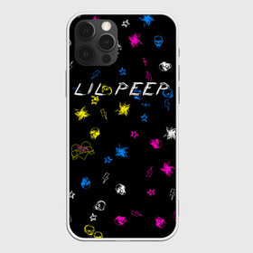 Чехол для iPhone 12 Pro с принтом Lil Peep (Legend) в Белгороде, силикон | область печати: задняя сторона чехла, без боковых панелей | Тематика изображения на принте: gustav hr | legend | life | life is beautiful | lil | lil peep | love | pank | peep | rap | rock | sad | грусть | густав элайджа ар | легенда | лил | лил пип | панк | пип | реп | рок | череп | штрихи