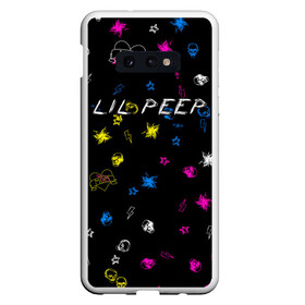 Чехол для Samsung S10E с принтом Lil Peep (Legend) в Белгороде, Силикон | Область печати: задняя сторона чехла, без боковых панелей | gustav hr | legend | life | life is beautiful | lil | lil peep | love | pank | peep | rap | rock | sad | грусть | густав элайджа ар | легенда | лил | лил пип | панк | пип | реп | рок | череп | штрихи