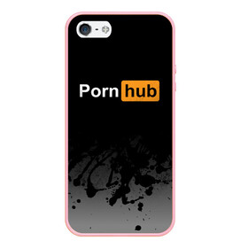 Чехол для iPhone 5/5S матовый с принтом Pornhub в Белгороде, Силикон | Область печати: задняя сторона чехла, без боковых панелей | brazzers | любовь | чувства