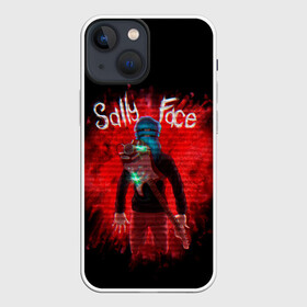 Чехол для iPhone 13 mini с принтом Sally Face в Белгороде,  |  | blue | diane | face | fisher | gizmo | henry | johnson | killer | larry | sally | генри | гизмо | джонсон | диана | ларри | лицо | салли | фейс | фишер