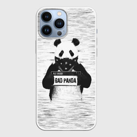Чехол для iPhone 13 Pro Max с принтом BAD PANDA в Белгороде,  |  | bad | bear | panda | медведь | панда
