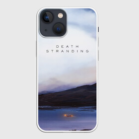 Чехол для iPhone 13 mini с принтом DEATH STRANDING в Белгороде,  |  | bridges | death stranding | game | hideo kojima | kojima productions | man | norman reedus | scar | sony interactive entertainment | suit | tie | игры | кодзима