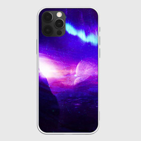 Чехол для iPhone 12 Pro Max с принтом Космическое сияние в Белгороде, Силикон |  | galaxy | nebula | neon | space | star | абстракция | вселенная | галактика | звезда | звезды | космический | неон | неоновый | неоновый космос | планеты