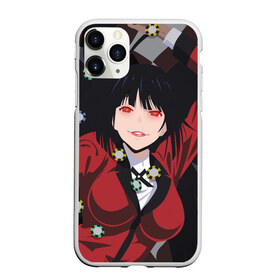 Чехол для iPhone 11 Pro матовый с принтом Kakegurui в Белгороде, Силикон |  | anime | compulsive gambler | kakegurui | manga | аниме | безумный азарт | дзябами | карты | манга | покер | скучная девушка | юмэко джабами