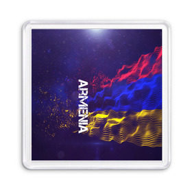 Магнит 55*55 с принтом Armenia(Армения) в Белгороде, Пластик | Размер: 65*65 мм; Размер печати: 55*55 мм | Тематика изображения на принте: armenia | flag | urban | армения | город | мир | путешествие | символика | страны | флаг | флаги