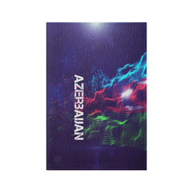 Обложка для паспорта матовая кожа с принтом ,Azerbaijan(Азербайджан) в Белгороде, натуральная матовая кожа | размер 19,3 х 13,7 см; прозрачные пластиковые крепления | azerbaijan | flag | urban | азербайджан | город | мир | путешествие | символика | страны | флаг | флаги