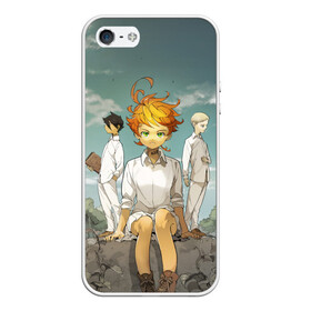 Чехол для iPhone 5/5S матовый с принтом The Promised Neverland в Белгороде, Силикон | Область печати: задняя сторона чехла, без боковых панелей | anime | the promised neverland | yakusoku no neverland | аниме | изабелла | манга | норман | обещание волшебной стране | рэй | эмма