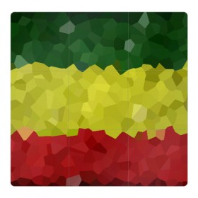 Магнитный плакат 3Х3 с принтом Эфиопия в Белгороде, Полимерный материал с магнитным слоем | 9 деталей размером 9*9 см | 420 | 4:20 | боб марли | раста | растаман | эвиопия