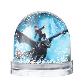 Снежный шар с принтом Как приручить дракона в Белгороде, Пластик | Изображение внутри шара печатается на глянцевой фотобумаге с двух сторон | dragon | беззубик | викинги | дракон | мульт | мультфильм | фэнтези