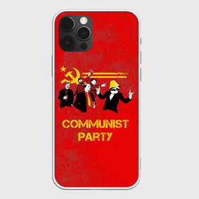 Чехол для iPhone 12 Pro Max с принтом Communist party в Белгороде, Силикон |  | Тематика изображения на принте: вечеринка | звезда | кастро | коммунизм | коммунист | коммунистическая | ленин | мао | маркс | молот | партия | рауль | серп | сталин | тусовка | ульянов | фидель | цзиньпин | цзэдун | энгельс