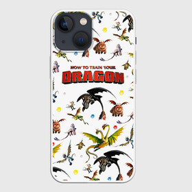 Чехол для iPhone 13 mini с принтом Как приручить дракона в Белгороде,  |  | dragon | беззубик | викинги | дракон | мульт | мультфильм | фэнтези