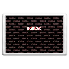 Магнит 45*70 с принтом Roblox в Белгороде, Пластик | Размер: 78*52 мм; Размер печати: 70*45 | Тематика изображения на принте: game | gamer | roblox | игры | логотип | роблокс